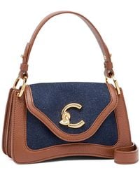 Coccinelle - Mini C-Me Denin Cross Body Bag - Lyst