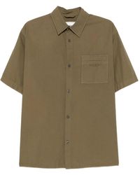 Iceberg - Logo-Embroidered Short-Sleeve Shirt - Lyst