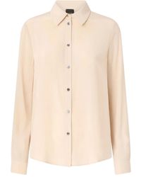 Pinko - Button-Down Silk Shirt - Lyst