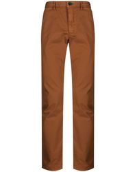 PS by Paul Smith - Straight-leg Stretch-cotton Trousers - Lyst