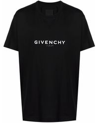 Givenchy - Reverse Oversized Cotton T-Shirt - Lyst