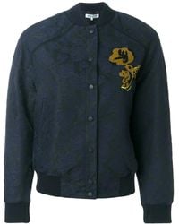 KENZO - Chaqueta bomber con estampado floral brocado - Lyst