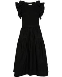 Ulla Johnson - Francine Midi Dress - Lyst