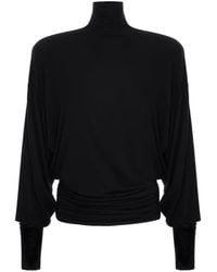 MANURI - Romy Padded-Shoulder Blouse - Lyst