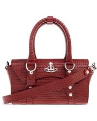 Vivienne Westwood - Mini Bettina Tote Bag mit Kroko-Effekt - Lyst