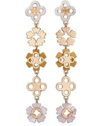 Tory Burch - Forget Me Not Linear Earrings - Lyst