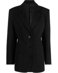 Lanvin - Blazer Con Botones - Lyst