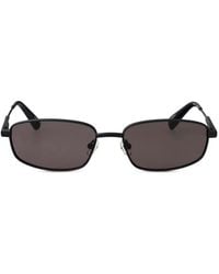 Jacquemus - Sera Rectangle-Frame Sunglasses - Lyst