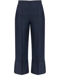 Theory - Cuffed Trousers - Lyst