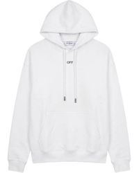 Off-White c/o Virgil Abloh - Arrows Logo-Print Hoodie - Lyst