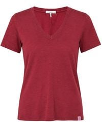 Rag & Bone - Slub V-Neck T-Shirt - Lyst