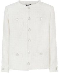 Gcds - Sequin-Embellished Tweed Jacket - Lyst