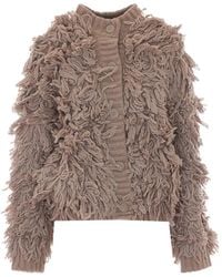 Liu Jo - Jacke Aus Weichem Strick - Lyst