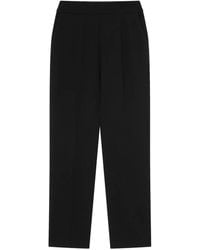 Pinko - Tailored Trousers With Fitted Waistband - Lyst