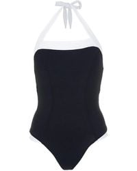 Amir Slama - Two-Tone Swimsuit - Lyst