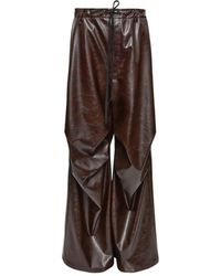 MM6 by Maison Martin Margiela - Drapierte Hose - Lyst