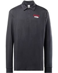 Reebok - Logo-Embroidered Cotton Polo Shirt - Lyst