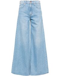 Mother - Slung Sugar Cone Sneak フレアジーンズ - Lyst