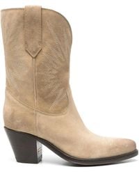 Golden Goose - 70Mm Wish Star Ankle Boots - Lyst