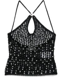 Coperni - Haut En Maille À Ornements De Perles - Lyst