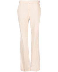 Stella McCartney - Straight-Leg Wool-Blend Trousers - Lyst