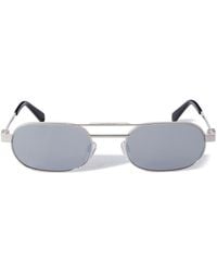 Off-White c/o Virgil Abloh - Vaiden Oval-frame Sunglasses - Lyst