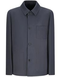 Lardini - Pastone Buttoned Pocket Shirt - Lyst