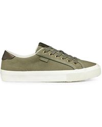 Geox - D Emmeleny Lace-Up Canvas Sneakers - Lyst