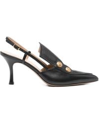 Chloé - Leather Heeled Shoes 'Agnes' - Lyst