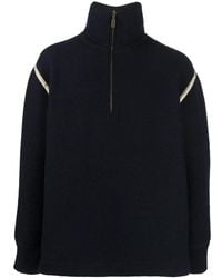 Maison Margiela - Elbow-Patch Knitted Jumper - Lyst