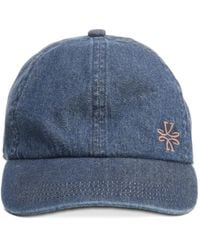 Jacob Cohen - Logo-Detail Denim Baseball Cap - Lyst