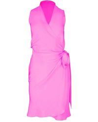 Peter Cohen - Yard Wrap-Tie Dress - Lyst