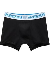Versace - Bóxer Con Borde Greca - Lyst
