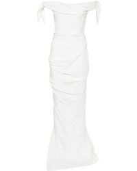 Cult Gaia - Off-Shoulder Draped Maxi Dress - Lyst
