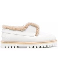 Le Silla - Chunky-Sole Leather Loafers - Lyst