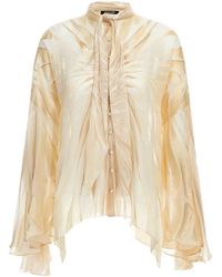 Roberto Cavalli - Hemd aus Satin - Lyst