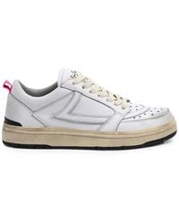 HTC - Starlight Low Shield Star-Perforated Sneakers - Lyst