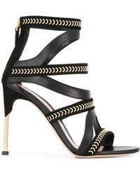 McQueen - Studded Strap Sandals - Lyst