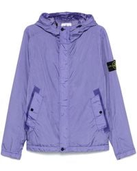 Stone Island - Jacke Mit Kompass-Patch - Lyst