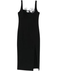 Blumarine - Jurk Verfraaid Met Rozen - Lyst