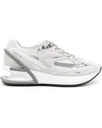 Fendi - First 1 Leather-Paneling Low-Top Sneakers - Lyst