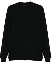 Low Brand - Crew-Neck Sweater - Lyst