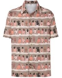 Amir Slama - Graphic-Print Shirt - Lyst