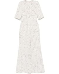 Elie Saab - Mono largo de tweed - Lyst