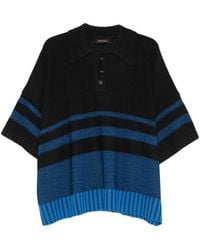 Wales Bonner - Stripe Button Knit Top - Lyst