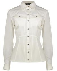 Ellery - Panelled Long-Sleeve Shirt - Lyst