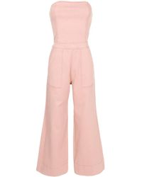 Lethicia Bronstein - Trägerloser Jumpsuit - Lyst