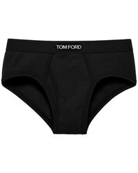 Tom Ford - Culotte À Patch Logo - Lyst