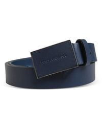Dolce & Gabbana - Ceinture En Cuir À Boucle Logo - Lyst