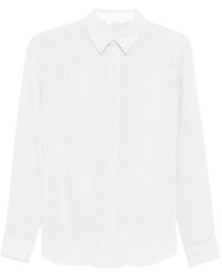 The Row - Fiora Gestreepte Blouse - Lyst